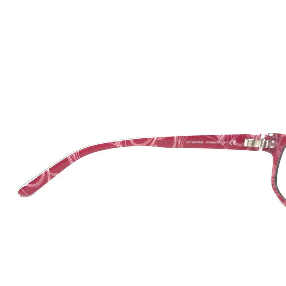 Oakley Impulsive OX1129-0652 Smokey O Eyeglasses Frames Black Red 52-17-141